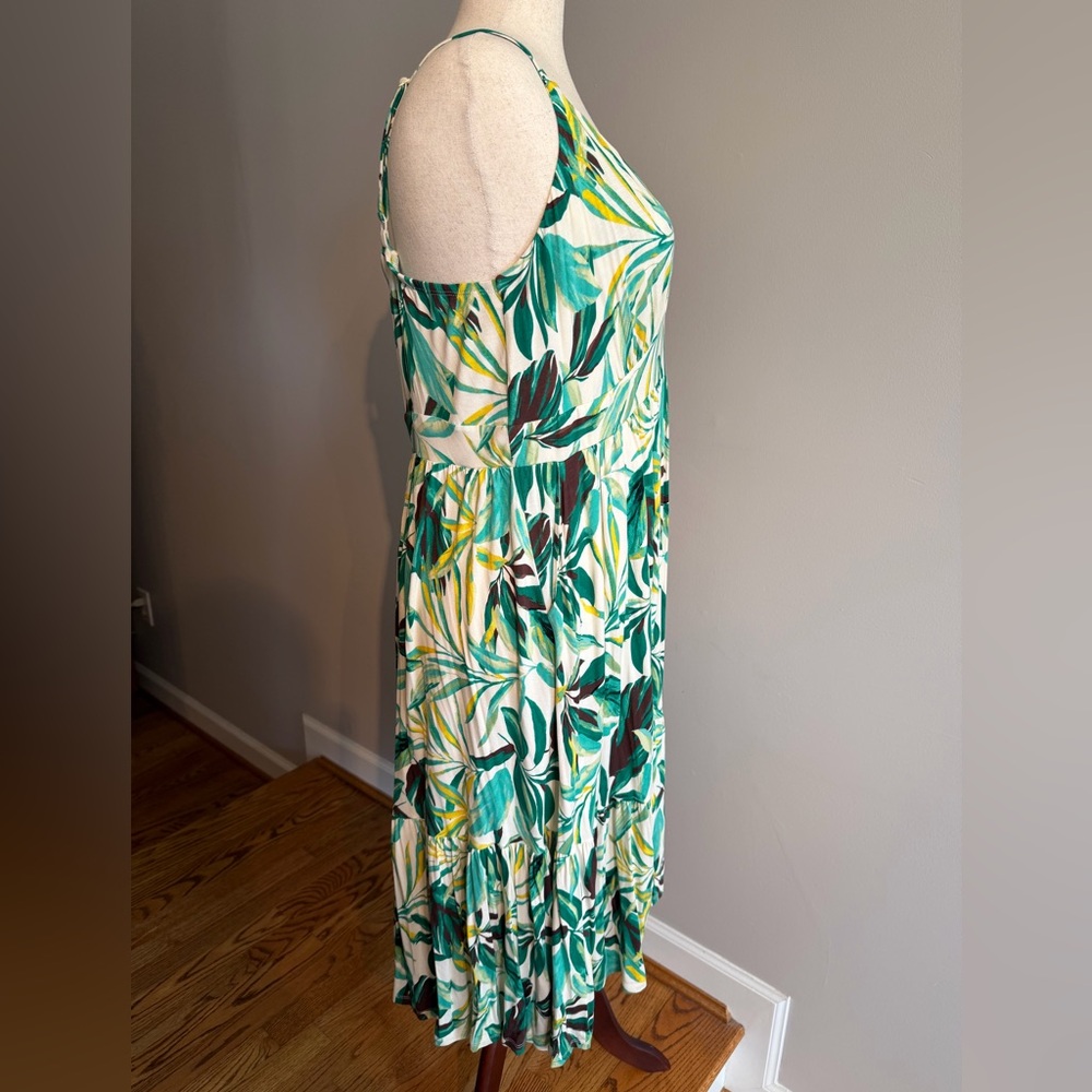 NWT Torrid Super Soft Tropical Print Midi Dress - Torrid Size 3 (22-24, 3X) - Picture 7 of 16